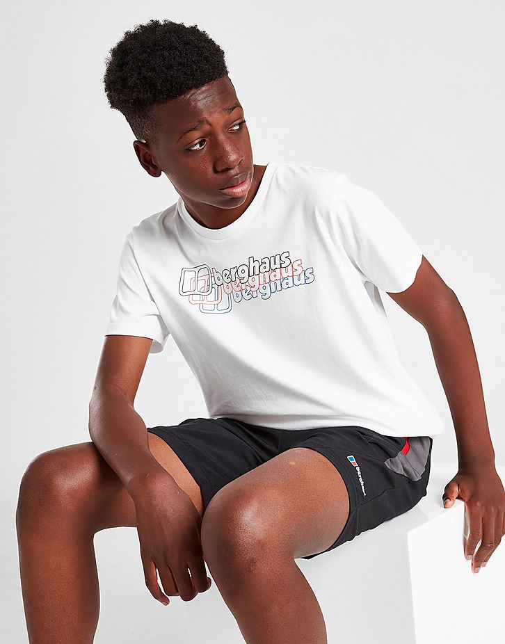 Berghaus Linear Repeat Logo T-Shirt Junior